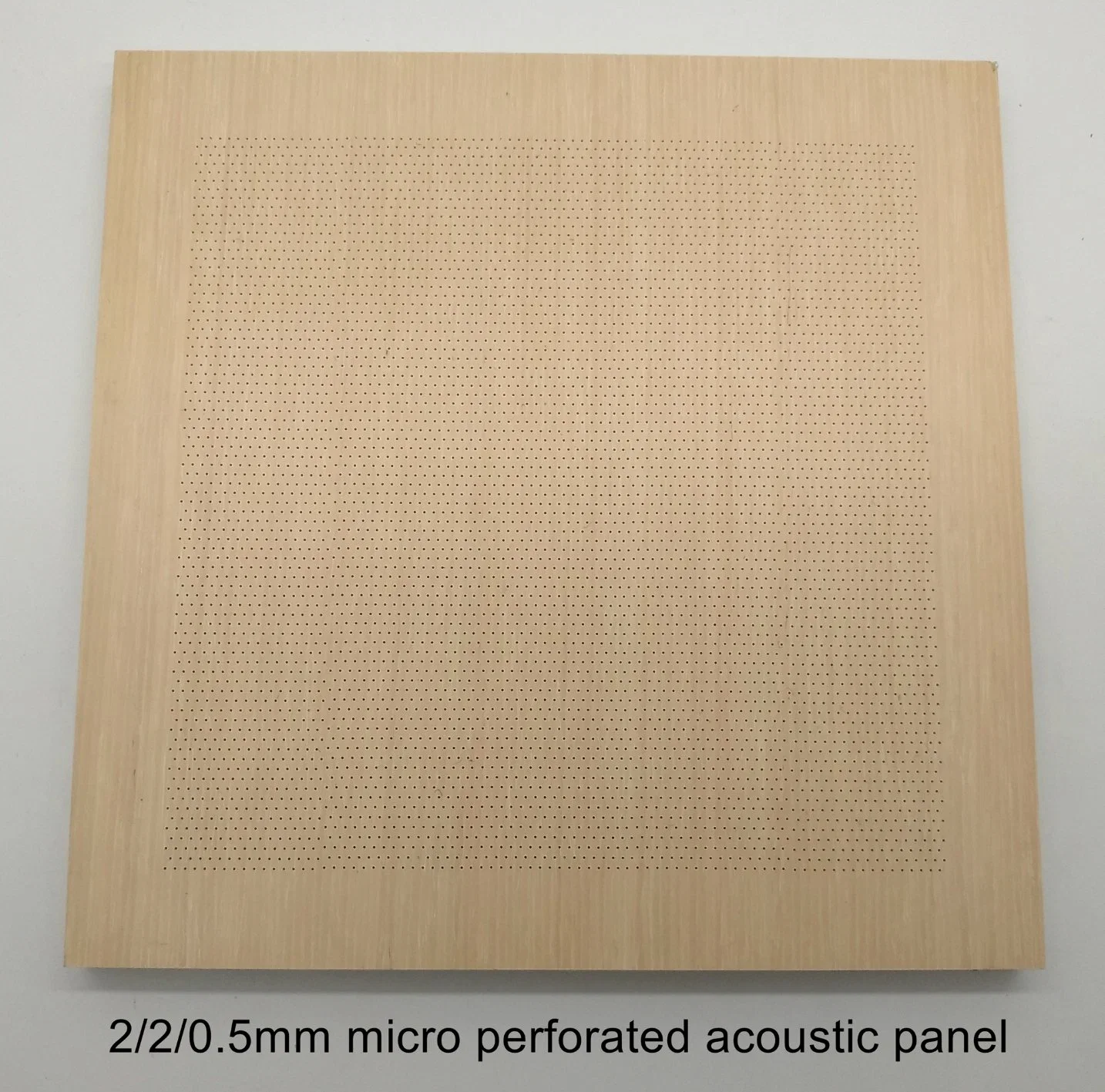 Interior pared techo absorción de sonido Micrp Perforated Acoustic Panel 2/2/0,5mm Material de construcción invisible