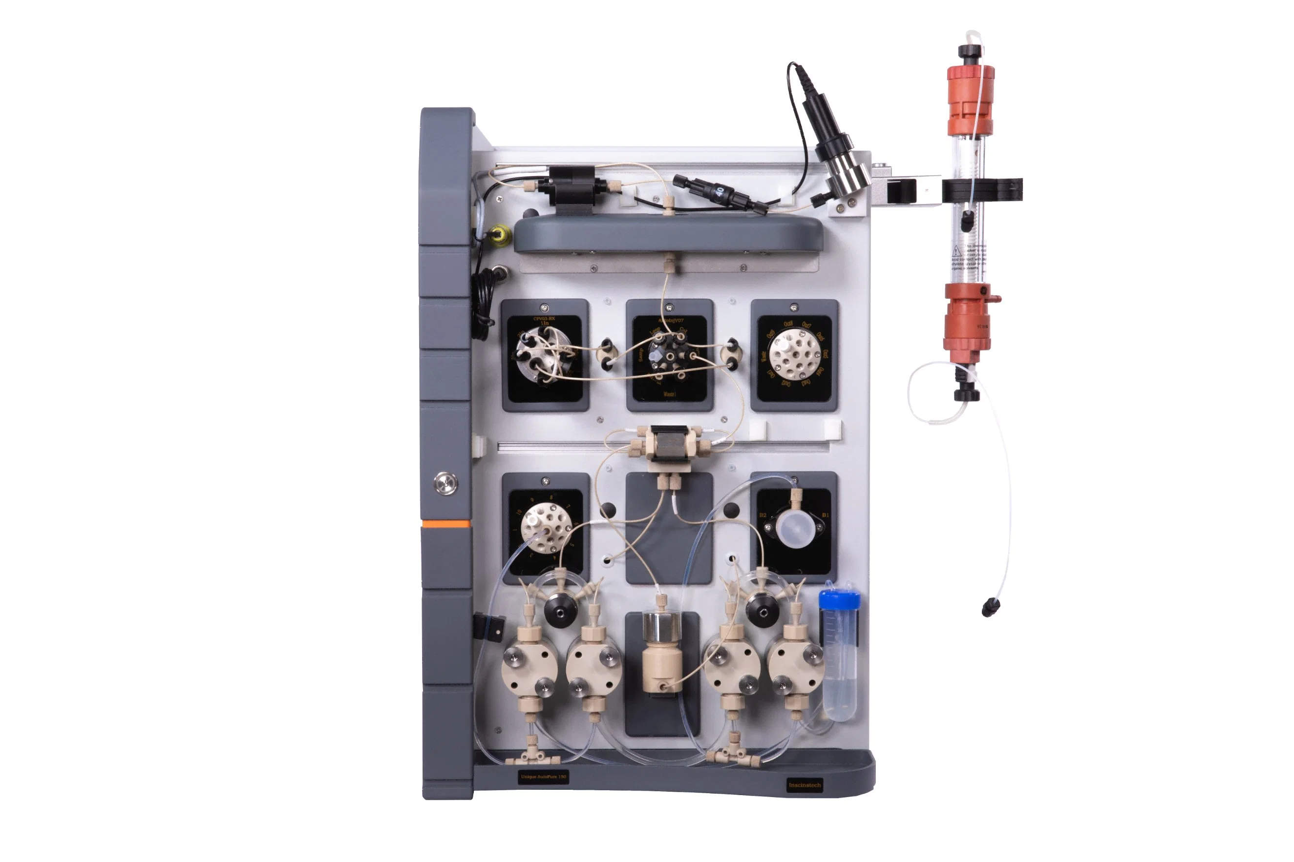 Instrumento de laboratorio del sistema de purificación de proteínas Inscinstech (UNIQUE AutoPure100-L2) El FPLC puede cumplir los requisitos de la parte 21 CFR de la FDA 11/GLP/GMP