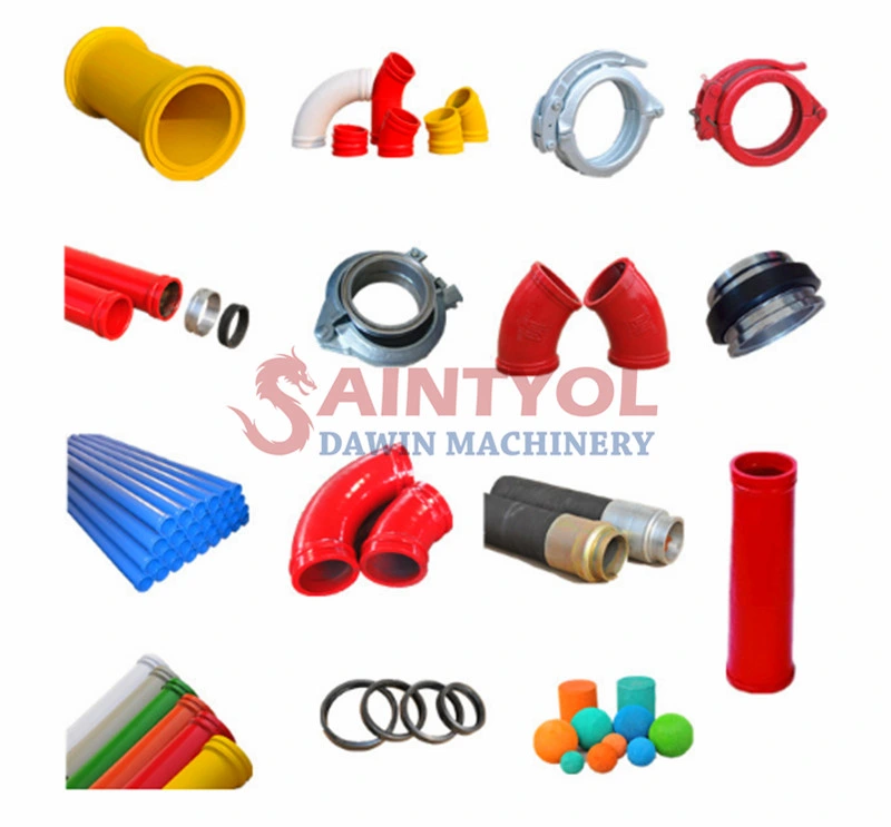 Construction Machinery Parts Straight Pipeline Concrete Pump Pipe