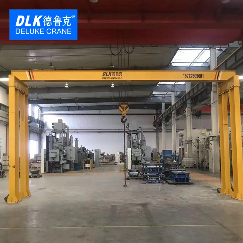 Best Price 50t Double Girder Gantry Crane with Hoist for Construction Work