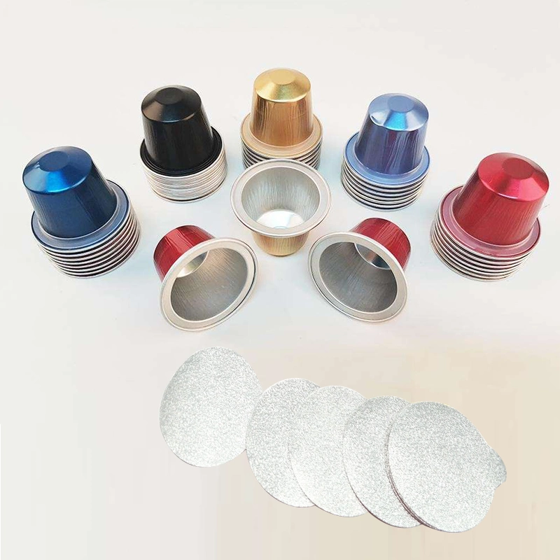 15ml Aluminum Foil Colorful Empty Coffee Capsules