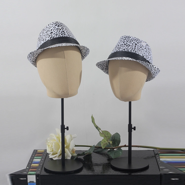 Wholesale/Supplier Factory Price Canvas Block Mannequin Display Mannequin Heads Jewelry Store Hat Wig Mannequin Head for Hat