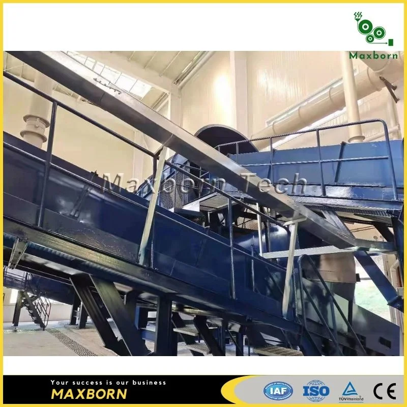 Automatic Household Garbage Msw Sorting and Granulating for Recycling