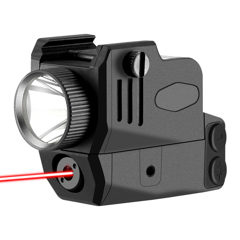 Red DOT Laser Sight Tactical LED Taschenlampe 2 In1 Waffe Taschenlampe Scope Combo Jagd Zubehör