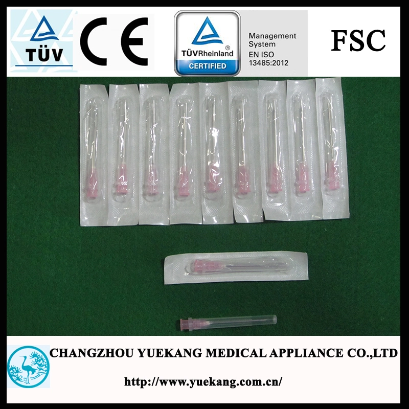 Different Size Injection Needle for Single Use, with stainless Steel Material