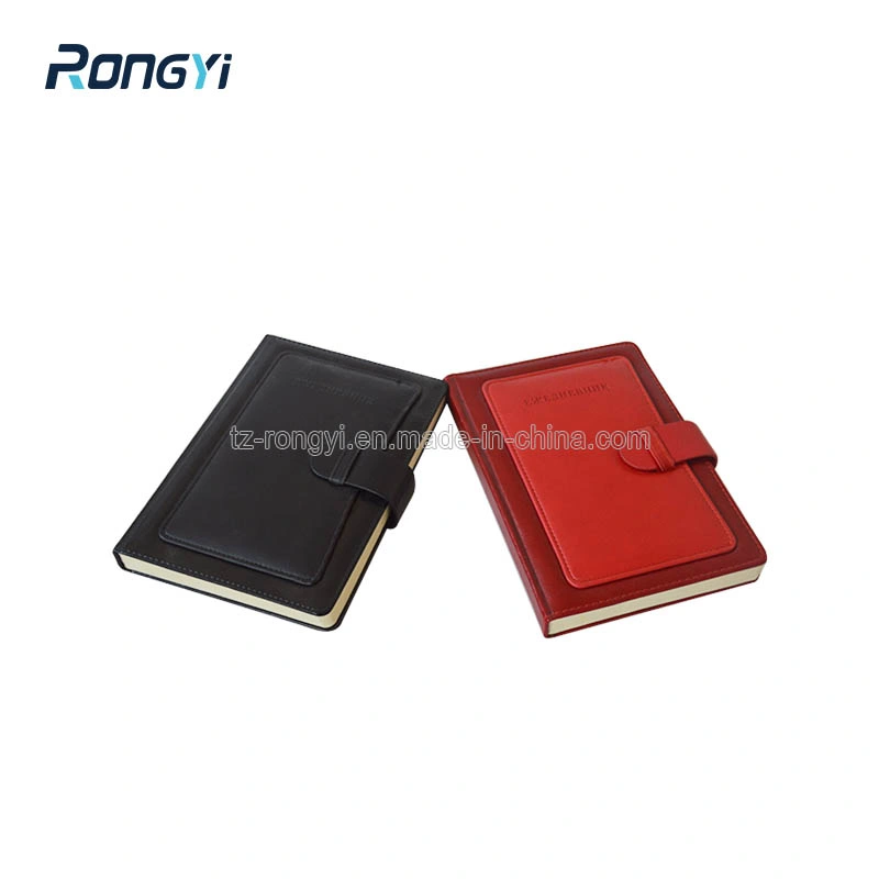 A5 Paper 80g Paper Customized High Quality 2023 Hardcover PU Leather Diary From Rongyi Stationery OEM