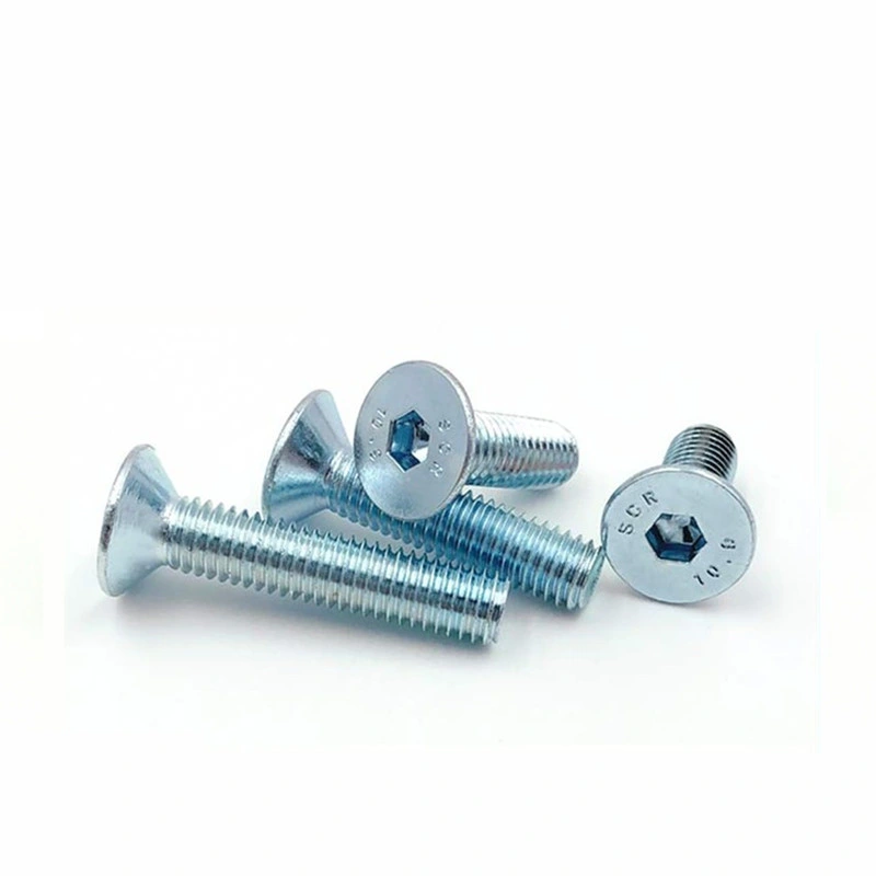 DIN 7991 Decorative Thin Flat Head Caps Screw Hex Cap Socket Allen Bolt