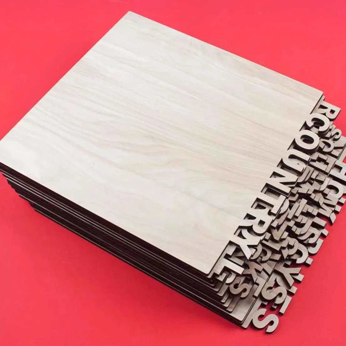 Custom Laser Cut Wooden Record Dividers Vinyl Album Organization Record