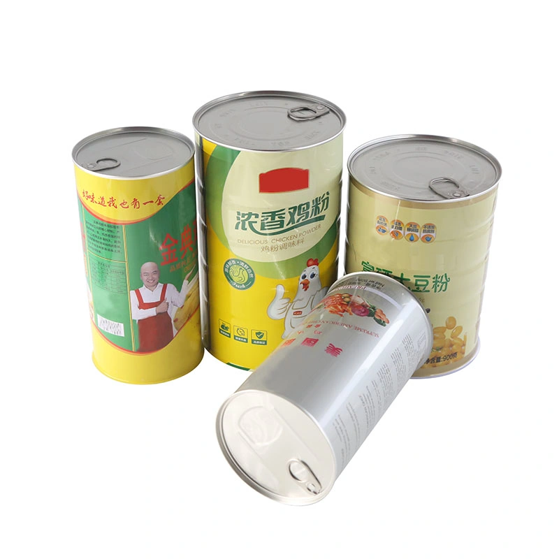 Customized Empty Metal Tin Can Gift Packaging Box