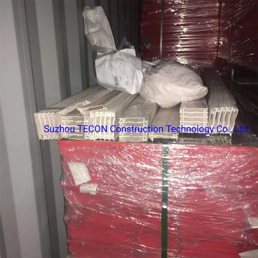 Tecon Steel Frame with Plywood Formwork for Wall Column Construction