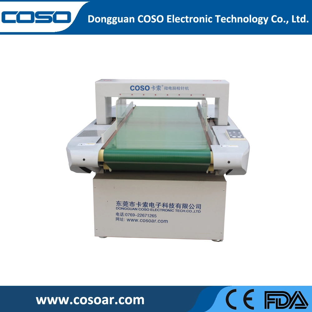 Automatic Conveyor Needle Metal Detector for T-Shirt/Leather/Pants