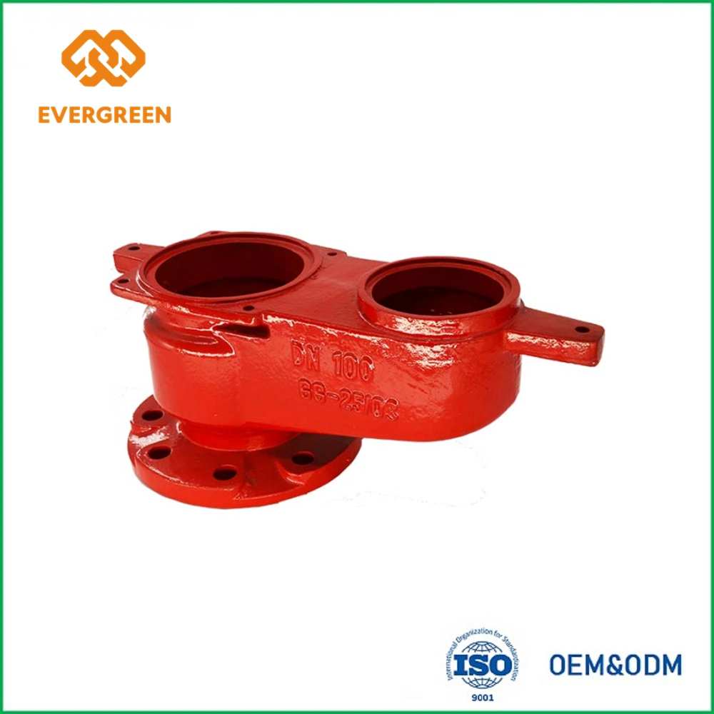 Custom Grey Iron Sand Casting Metal Tube Connector