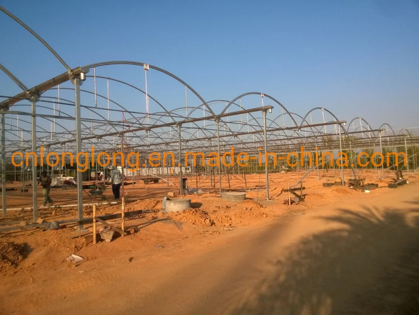 Superb Greenhouse Steel Structure/Plastic Film Locking Profile H Profile with Different Material Supply