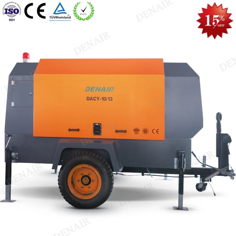 Similar Atlas Copco Trailer Mounted Portable Diesel Screw Air Compressor For Drilling