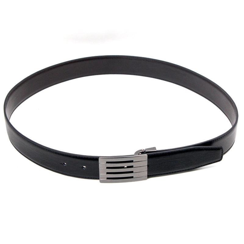 Classic Black Genuine Leather Belt for Man