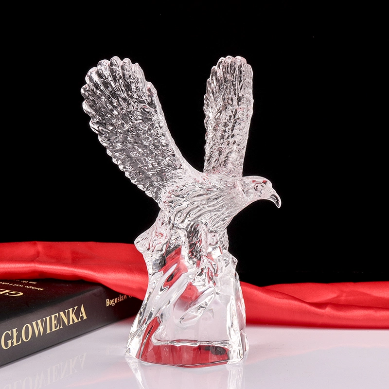 Crystal Eagle Glass Souvenir Gifts with Good Quality