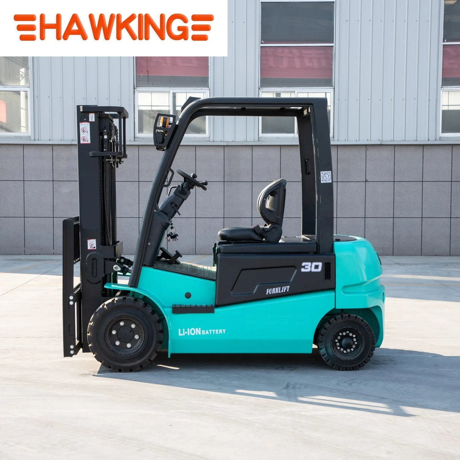 Electric Forklifts Counter Balance Forklift with Lithium Battery Fork Lift Machine Tractor