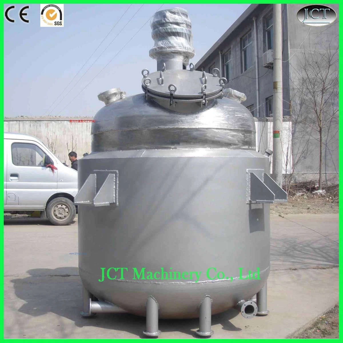 100L to 1000L Alkyd Resin/White Latex/PU Glue/Hot Melt Glue/Acrylic Resin Water-Heated High-Pressure Reactor