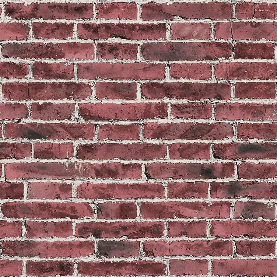 New 3D Modern Brick Pattern PVC Wall Paper for Home