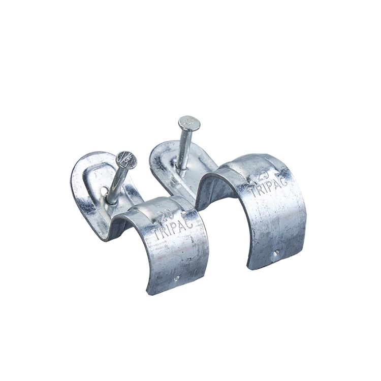 Galvanized Stainless Steel Full and Half Saddle Clip Conduit Fasteners Fittings