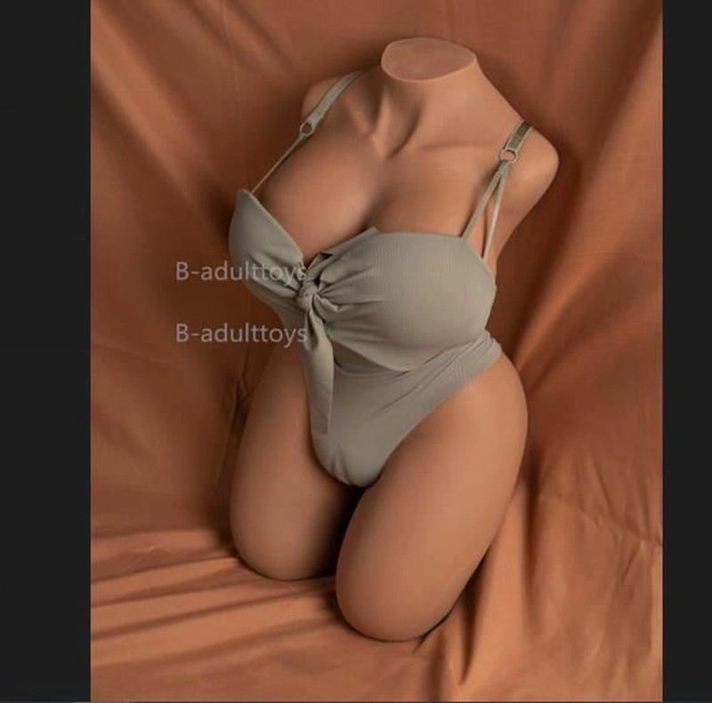 Muñeca sexual de silicona femenina mejor fabricante fábrica de venta al por mayor muñeca del amor Vagina de medio cuerpo Anal Mama grande Movimiento Ass muñeca