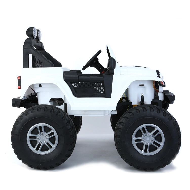 High quality/High cost performance  Double Doors Four-Wheel Suspension off-Road Tires Electric Cars for Kids 2.4G R/C Battery Baby Ride on Cars