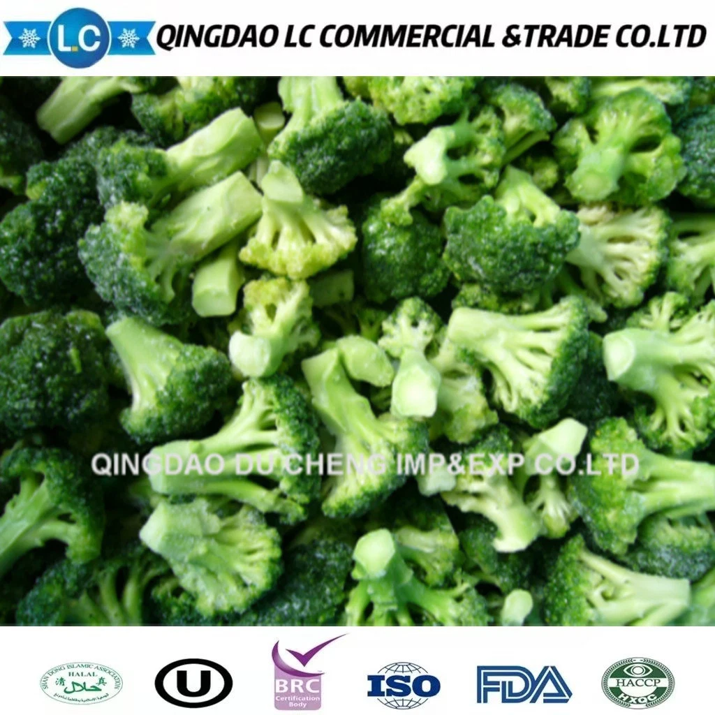 Cheapest Bulk Fresh Frozen Organic Vegetables Specification IQF Broccoli