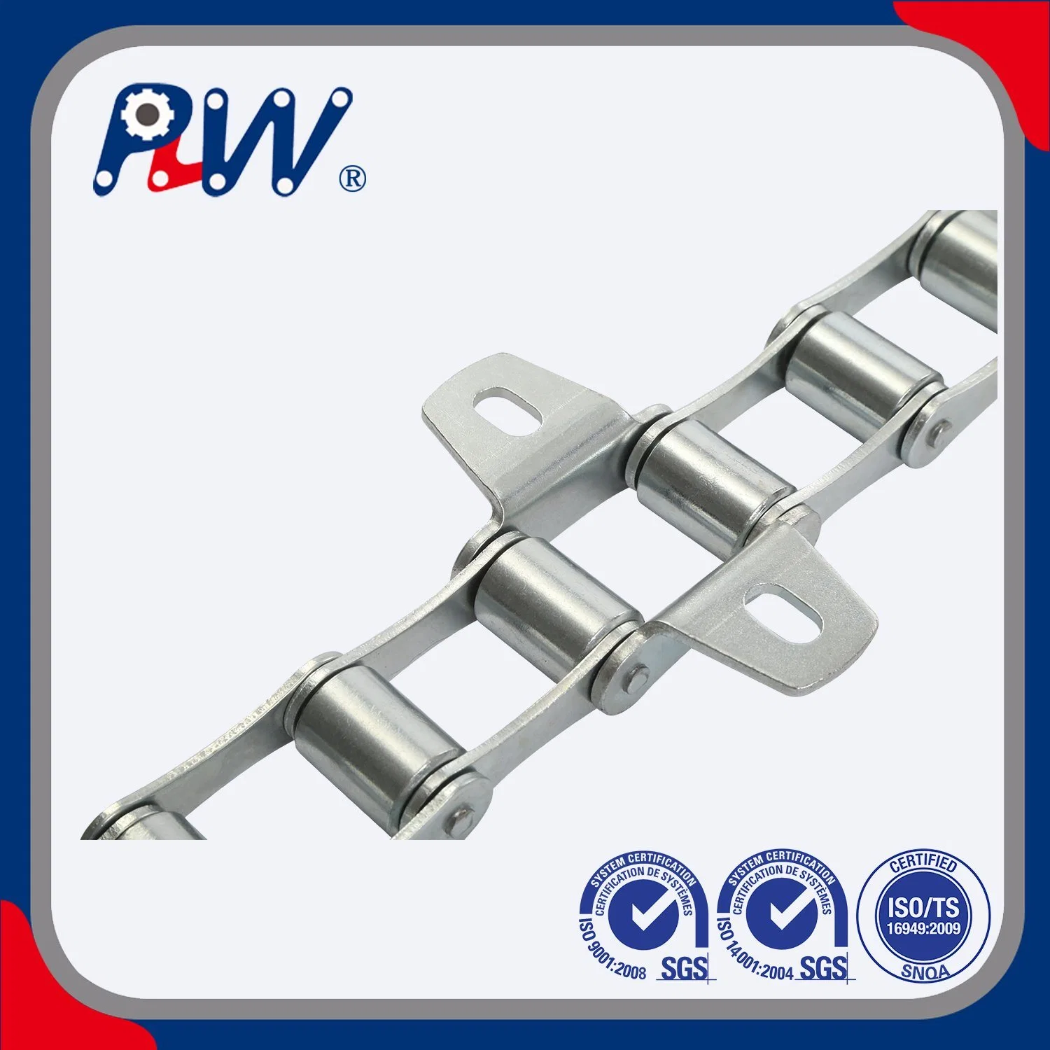 High Precision Heavy Duty Stainless Steel Industrial Transmission Conveyor Roller Chain