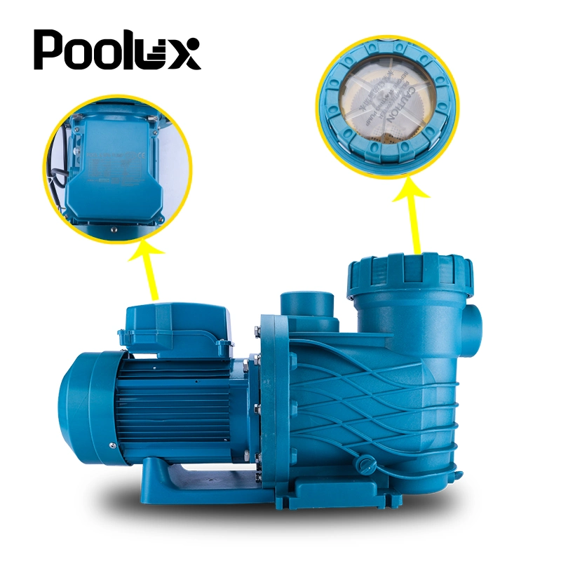 Poolux OEM Above Ground 1HP Commercial Swimming Pool Automatic Backwash Water Treatment Sand Filter with Pump Set