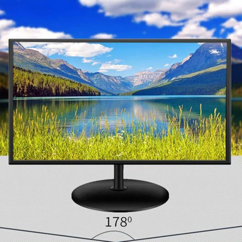 Good Quality 17 Inch Monitor Desktop PC Monitor Black TFT Panel Screen 1280*1024 HD LCD Display