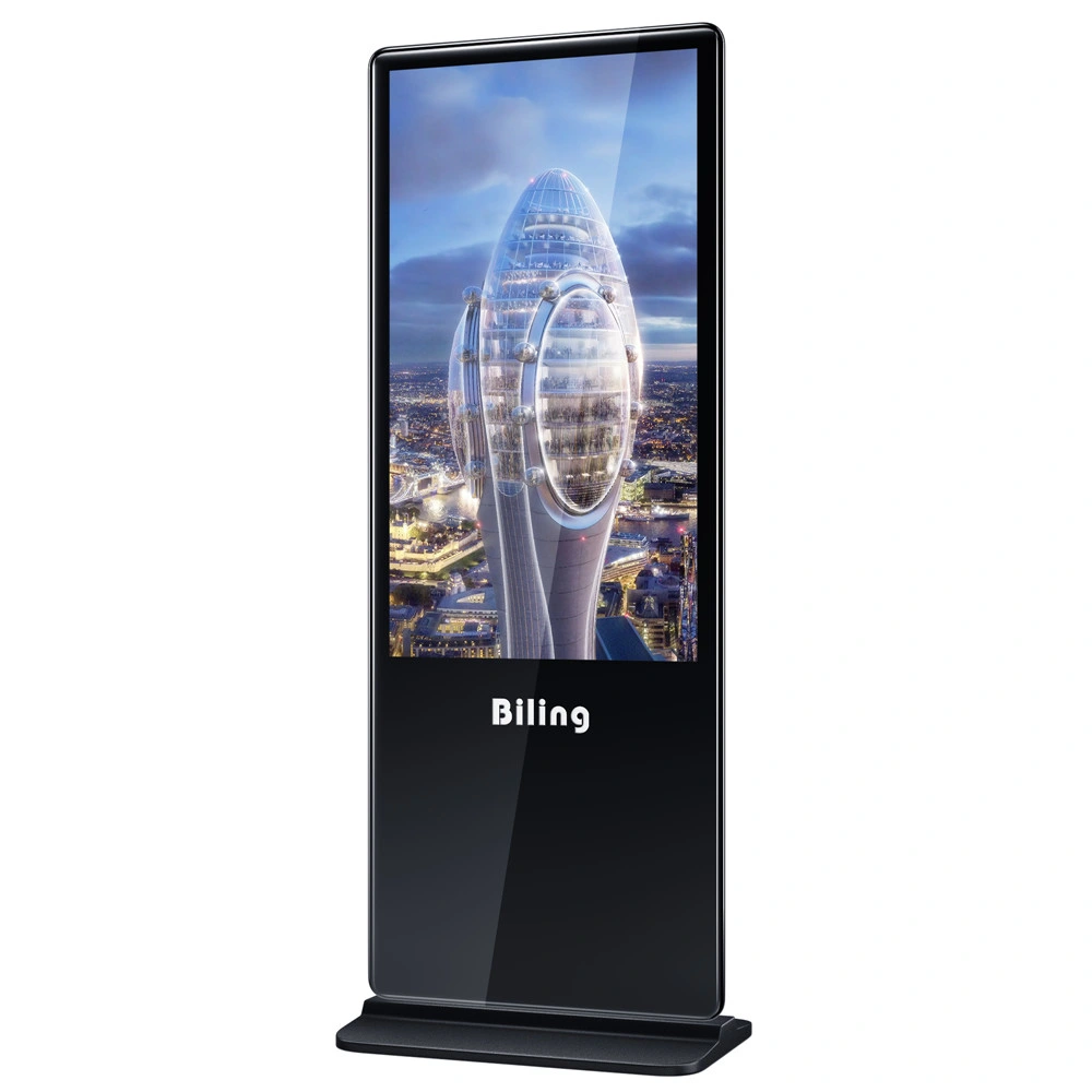 Free Sample Vdp550at Ad Player Lamp Post Advertising Material 55 Inch Touch Screen Advertising Display Touch Screen Monitor