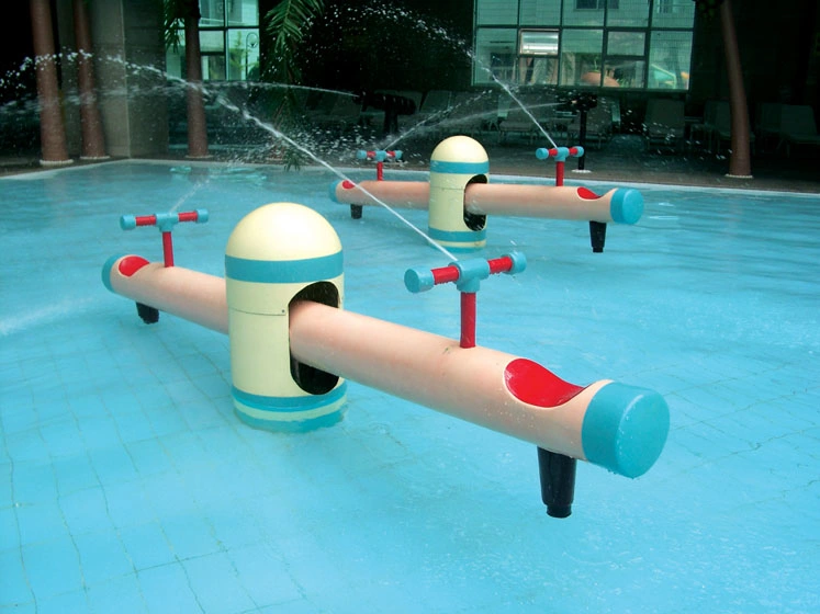 Piscina, parque acuático Fibreglass agua rociada Seesaw Toys
