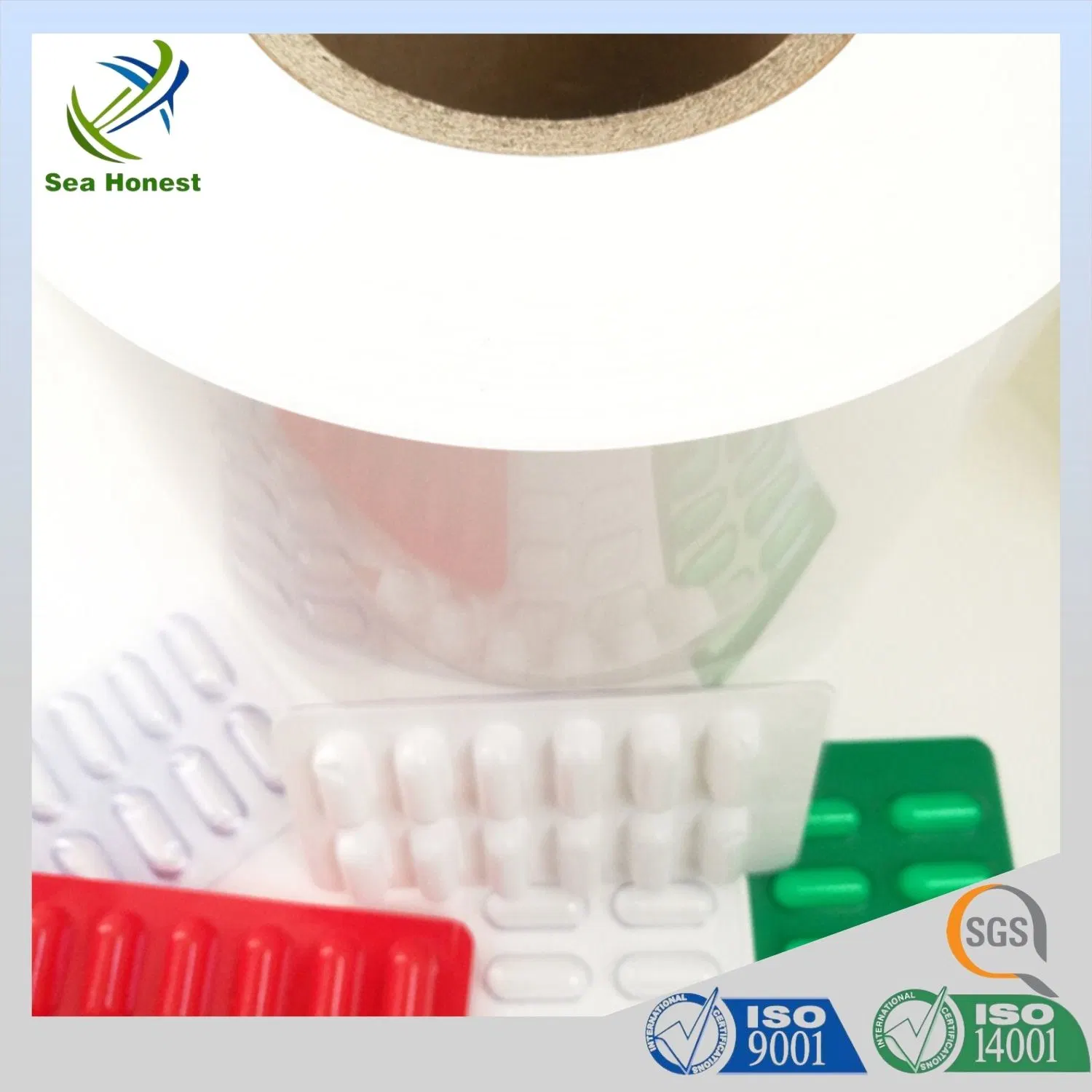 Transparent White Color Rigid Plastic Pharmaceutical PVC Sheet Film for Pharmaceutical Blister Packing