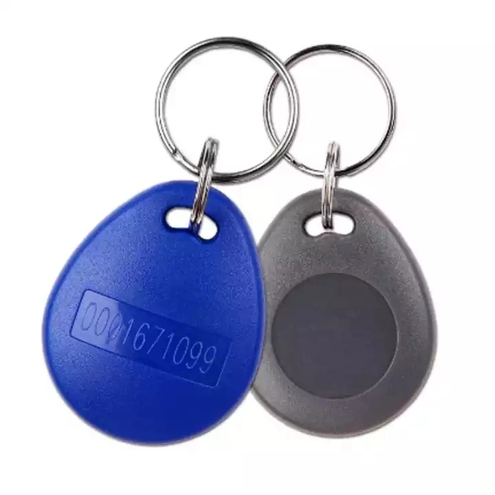 125kHz alterável uid de etiqueta RFID Rewritable T5577 Porta-chaves para o Cartão de ID de venda por grosso de copiadora regravável personalizado NFC passiva epóxi RFID via Tag chaveiro