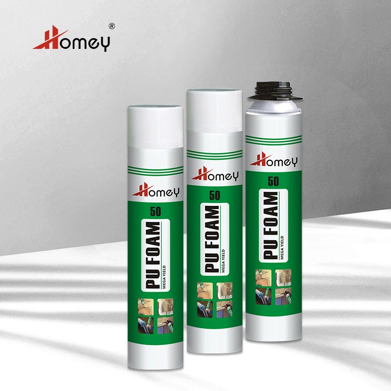 Homey 50 Large Areas Expanding Adhesive Spray Cans PU Foam