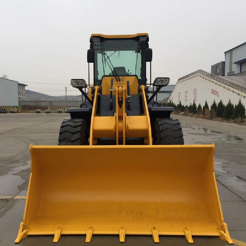 4WD Front End Loader with Hydraulic Joysticks Control 3 Ton Wheel Loader on Hot Sale.