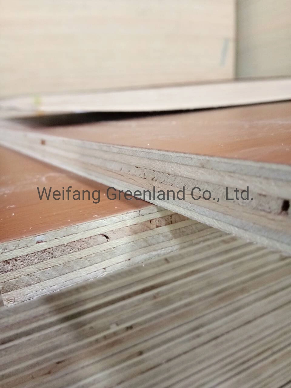 15mm, 18mm PVC Film Coated Plywood for Kitchen Furniture Produce