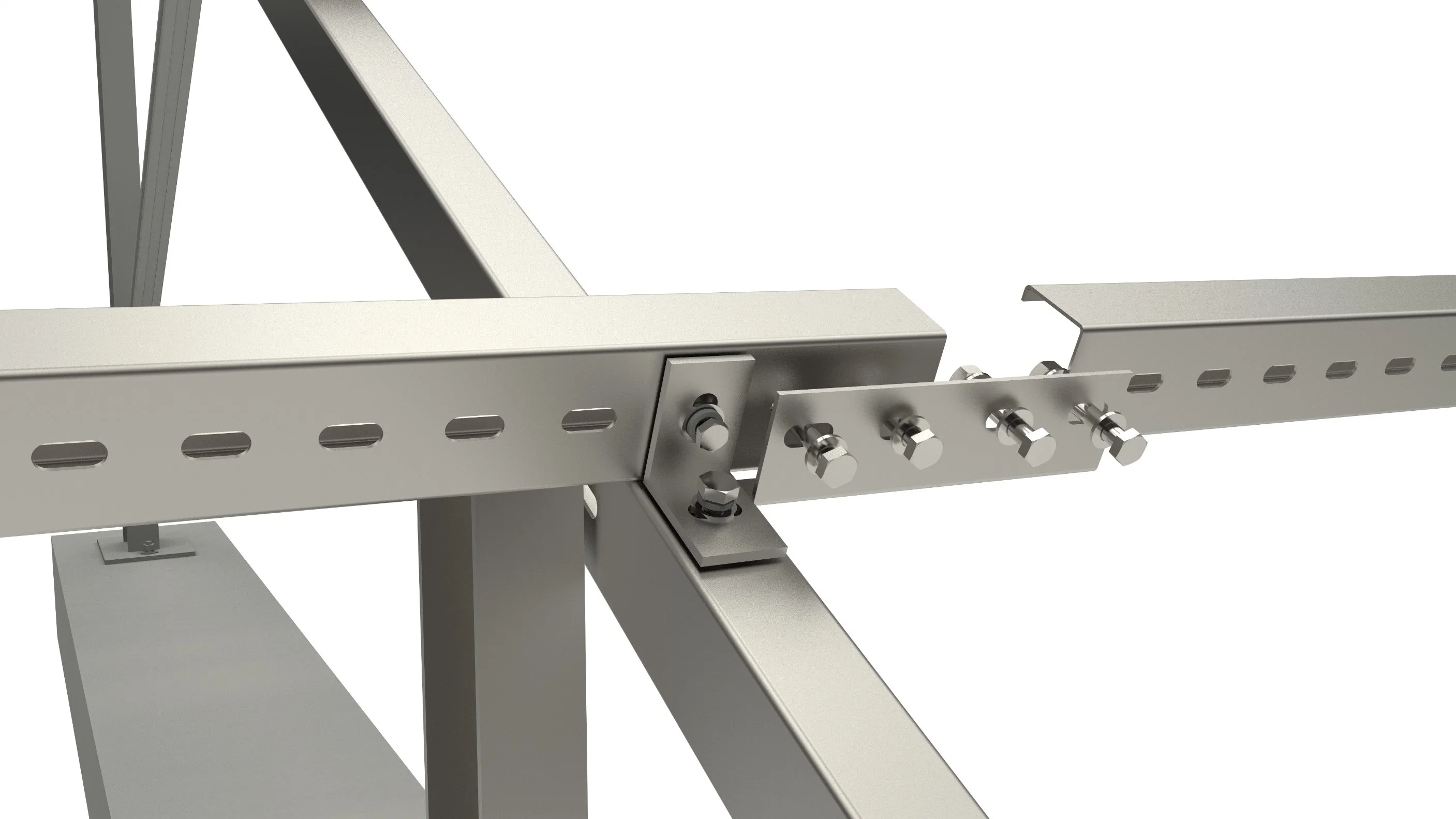 Carbon Steel Series U-Shaped Steel Photovoltaic Support