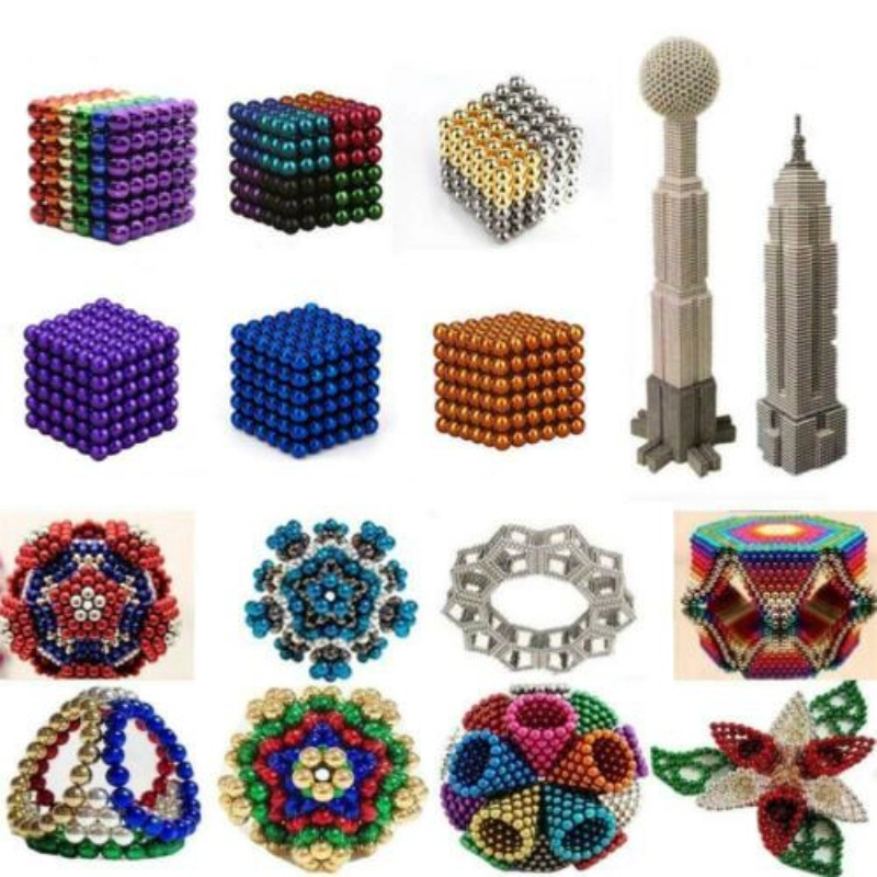 New Design Popular Non-Demagnetization Non-Fading Color Magnetic Ball Spherical Magnet