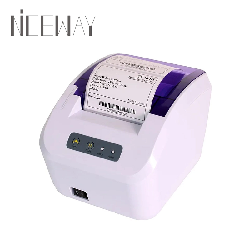 2 in 1 Thermal Printing Barcode 3 Inch Adhesive Label WiFi Printer