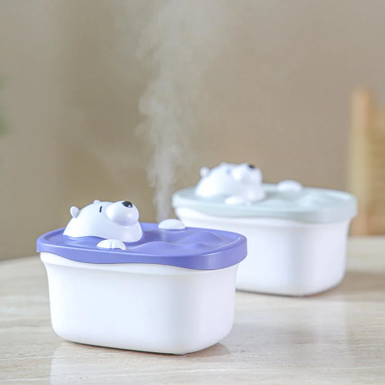 USB Mini Cool Air Humidiifier Cute Portable Cool الرذاذ المحمول جهاز ترطيب الهواء