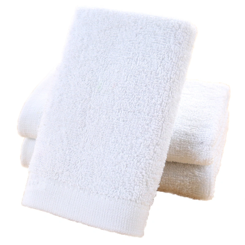 100% Cotton Hotel Bath Towel Bathroom Quality Luxury White Hand Towel 600g