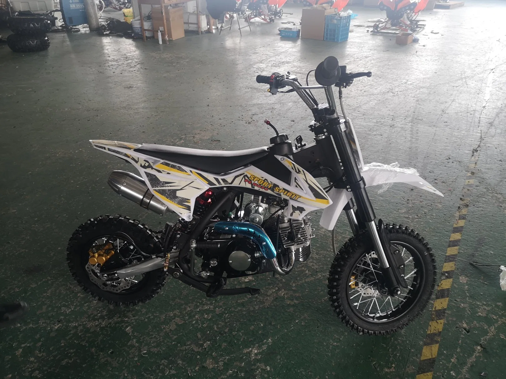 50cc 110cc Mini Dirt Bike 4 Stroke Air Cooked with 10inch Wheel