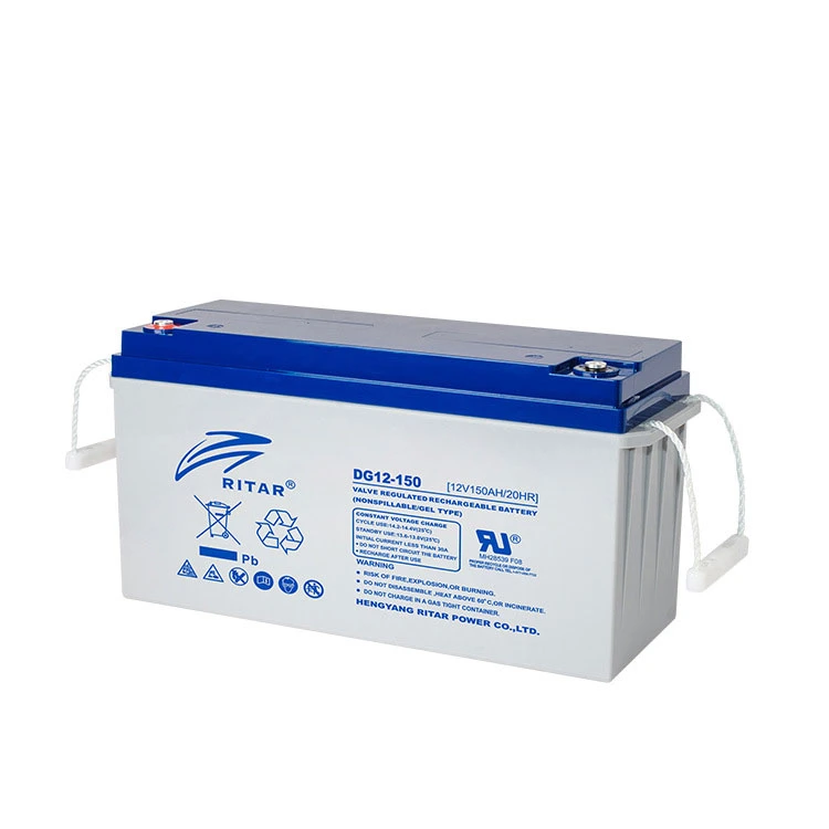 Panneau solaire de l'énergie Ritar batterie 12 V Volt 100 120 150 200 Ah Batteries cycle profond de l'aga Accueil l'utilisation de la Chine