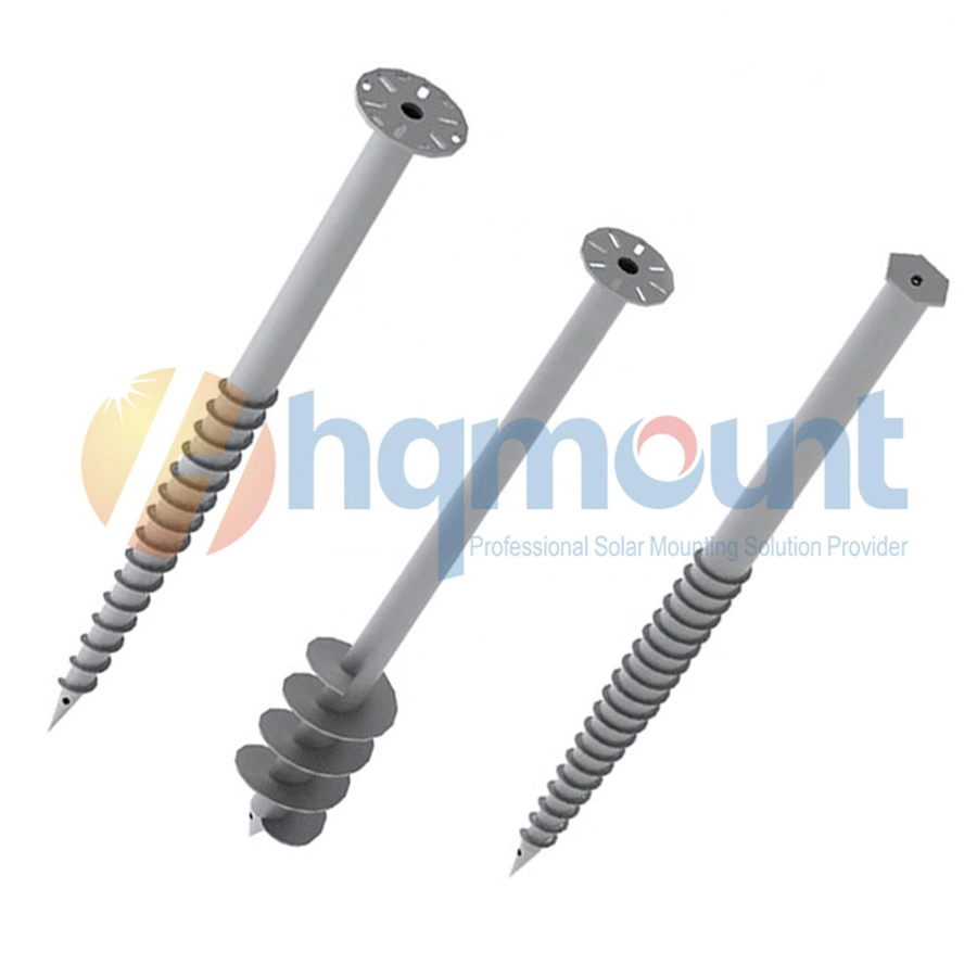 China Manufacturer Solar Rack Concrete Foundation Ground Screw