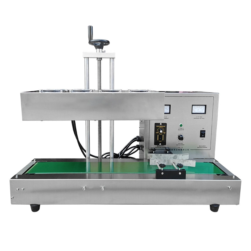 L'approvisionnement ligne correspondant à l'induction électromagnétique de la médecine de la machine d'étanchéité de bouteille de verre bouteille d'aluminium de machine d'étanchéité