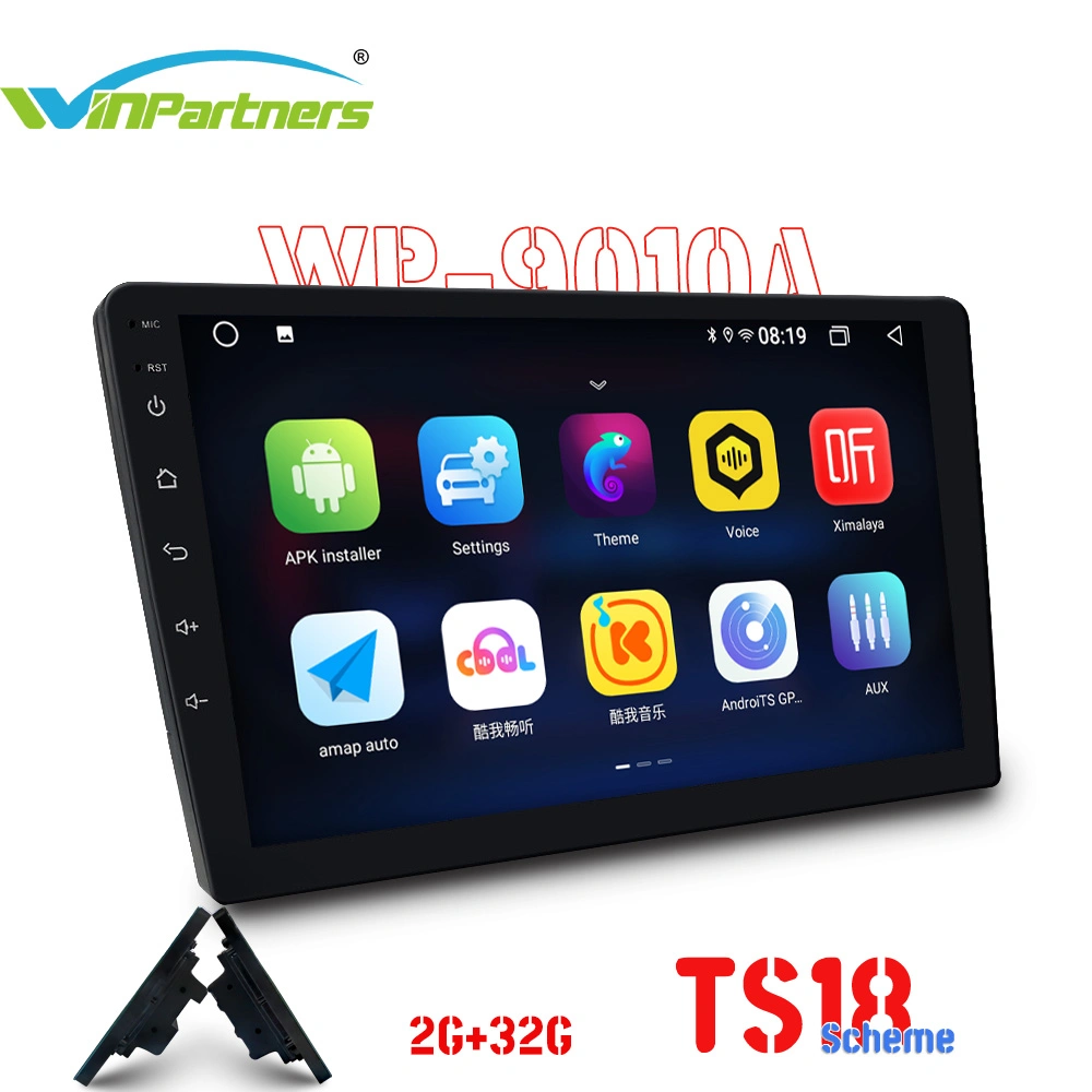 2g+32g 9-Inch Vehicular General-Purpose Machine Bluetooth Car Stereo MP5 Player Android Wp9010A