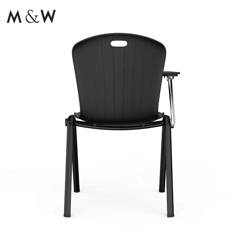 School Furniture Training Meeting Mesh Back Foldable Office Chair with Writing Pad