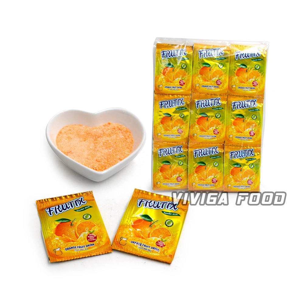 Jugo de sabor de naranja polvo para beber