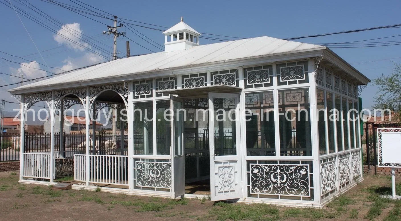 Garden Decoration Iron Greenhouse Conservatory Gazebo